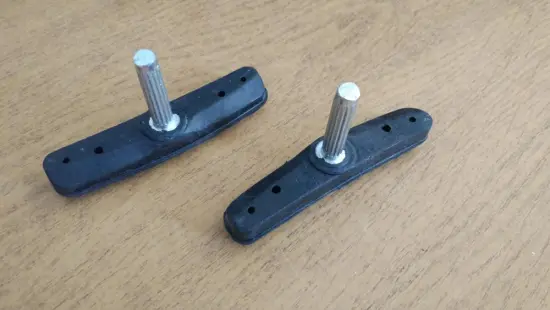 Mountain Road Bicycle Cycling Bike Braking V-Brake Holder Shoes Rubber Pads Blocks Durable Parts