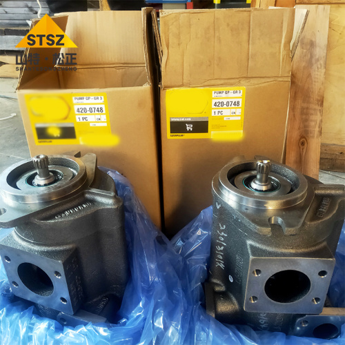 The bulldozer gear pump 420-0748/4200748 is suitable for the D6R model