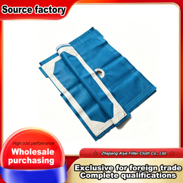 Промышленная синяя нейлоновая фильтровальная ткань для обезвоживания