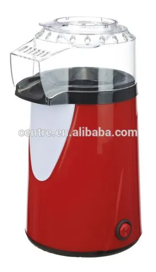 Popcorn Maker / Hot air / Without oil / On-off switch / Plastic housing