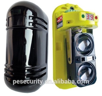Infrared Detector,perimeter guard, Two beams, pet immunity