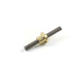 Ground thread lead screw with brass nut Tr16x3