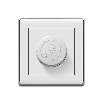 Beralih Wall Standard British berkualiti tinggi dengan keserasian sejagat, fungsi dimmer, dan teknologi rumah pintar - 16A, 1 outlet