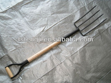 HOT!Amrica marke agricultural wooden handle steel forks