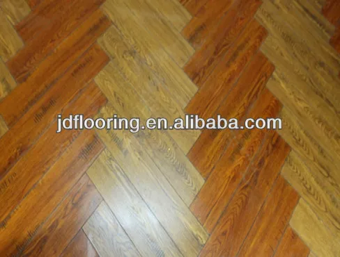 12mm high quality herringbone parquetry