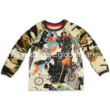 A3476# Children\'s Winter Wear, Long Sleeve Shirts, Kids Shirt