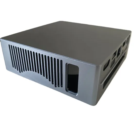 Custom OEM Precision Machined 6063 Aluminum Chassis Casing for Computer Portable Host PC Cases