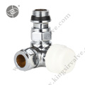 Chrome plated angle valve