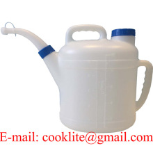 10L Polyethylene Fuel Oil Measuring Container Cool Water Canister Watering Can