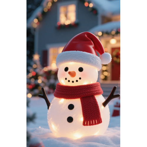 Christmas snowman night light