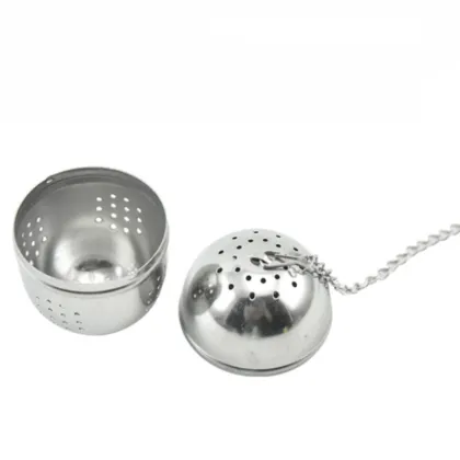 304 Stainless Steel Oval Tea Ball Filter - Creative Tea Leak Proof Tea Brewer