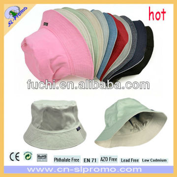 100% Cotton/Polyester Promotion Bob Hat With Custom Logo in Cheap Price of Various Colors