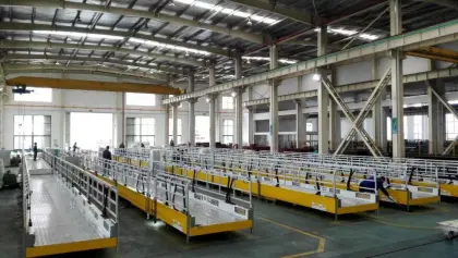 Double scissor lift elevate