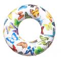 Summer Water High Quality Printed Swim Ring With Handle