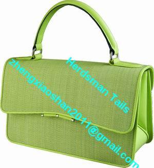 Horse hair fabric handbags