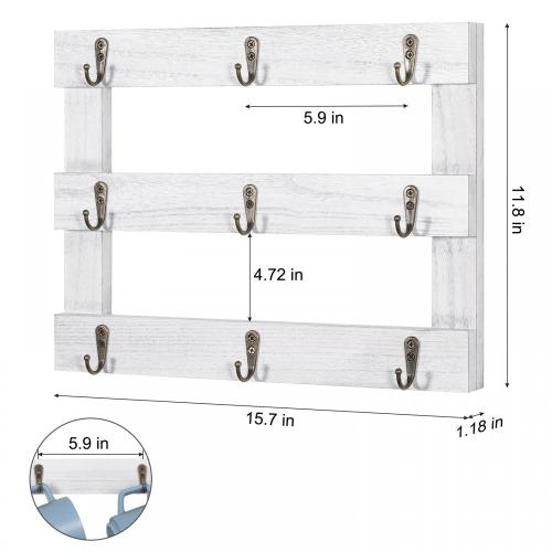 Coat Rack with Hooks for Home-Improvement Wall-Mounting Coffee Mug Holder Manufactory