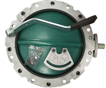 Single and Double Flange Discharging Butterfly Valves for Cement Silos