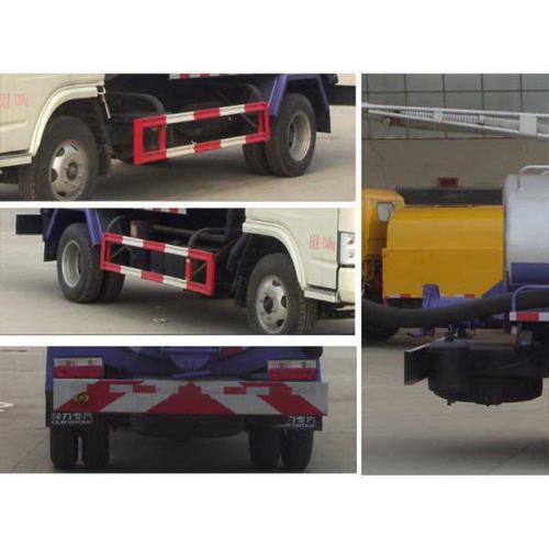 Dongfeng 5CBM Fecal Suction Truck สำหรับขาย