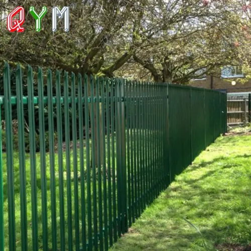 Second Hand Steel Palisade Fencing For Sale, High Quality Second Hand