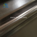 High performance 3k plain twill leather carbon cloth