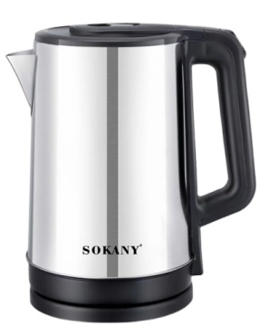 Sokany SK-SH-1060 Professional Round Shape Glass Boiling Kettle
