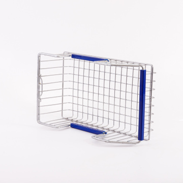 Customized Logo Metal Mesh Storage Basket