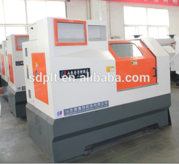 H36 Gang Type Tool Post ، Collet Chuck ، Flat Bed Linear Guide CNC Machine