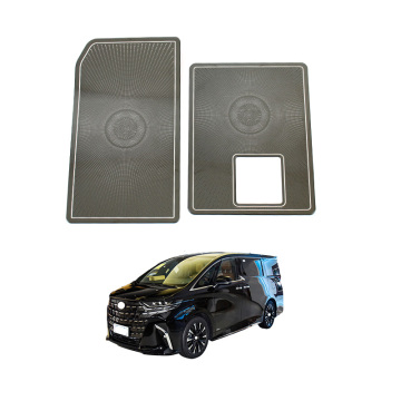 OEM Car Stainless Steel Interior Styling Accessories for Toyota Alphard 2024 Lower Trunk Speaker Cover