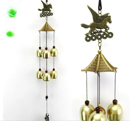 Chinese Traditional Feng Shui Wind Chime Fish Bell for Good Luck and Fortune