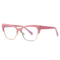 Vintage Half Rim TR90 Eyeglasses Frames
