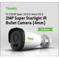 2MP Super Starlight IR Bullet Kamera 4mm TC-C32GP2.0