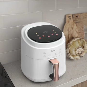 High-Quality Electric Air Fryer Oven: ISolfan Hotsale 8L Stainless Steel Pizza Oven
