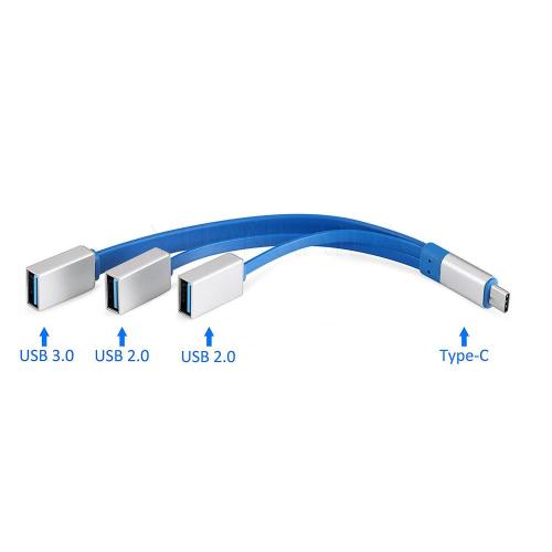3-in-1 usb type c cable adapter