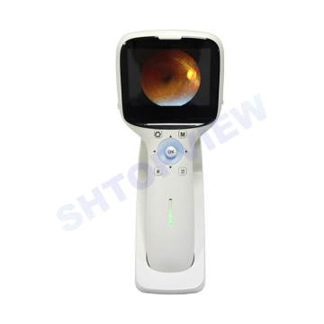 Portable Digital Hand-held Fundus Camera for Eye Tests