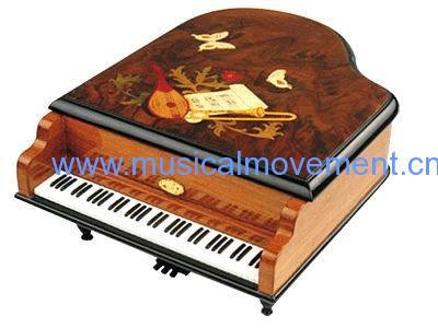 Deluxe 50 nota pianoforte in legno