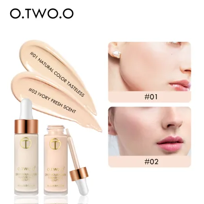 O.TWO.O Long Lasting Full Coverage Whitening Liquid Foundation