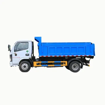 Dongfeng 5cbm Construction Trash Dump Garbage Truck