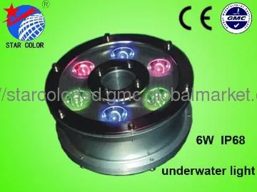 IP 68 6W underwater led fountain lights
