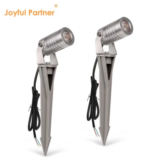 Joyful Partner Led Outdoor Light Waterproof IP65 Garden Spike Light 1W 2W 3W