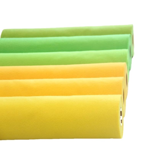 Eco-Friendly Felt Roll green polyester Christmas felt Manufactory