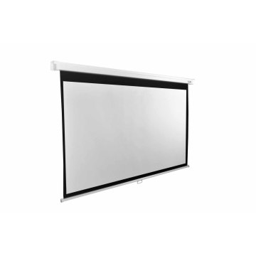 Wall Mounted Matte White Rollers Manual Projection screen