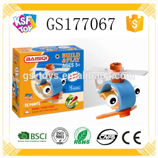 Intelligence Block Toys Build &Play DIY Flexible Building Block Toys