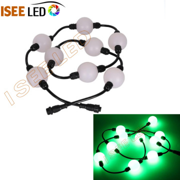 3D DMX RGB 50 มม. พิกเซล LED Ball String