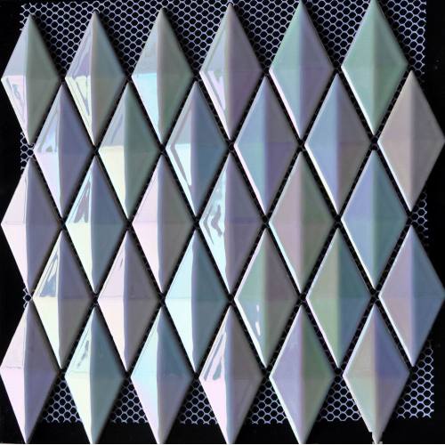 Ceramic Mixed Glass Mosaic Tile