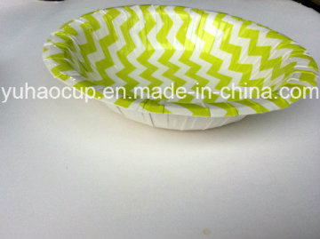 High Quality Disposable Printing Paper Plate (YH-L341)