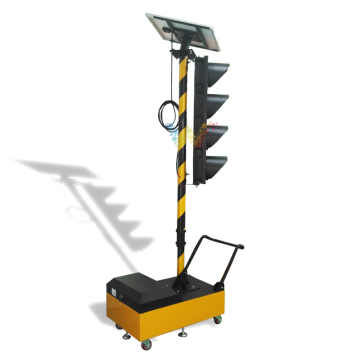 Trolley communication 200mm LED Solar Portable Traffic Light