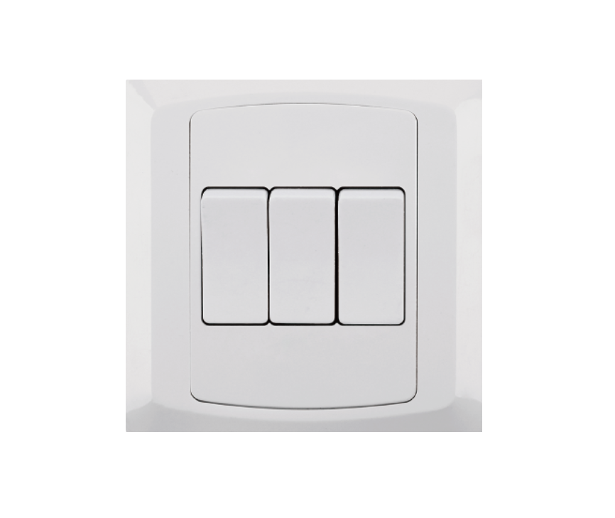 ST Series 3 Gang 2 Way Switch