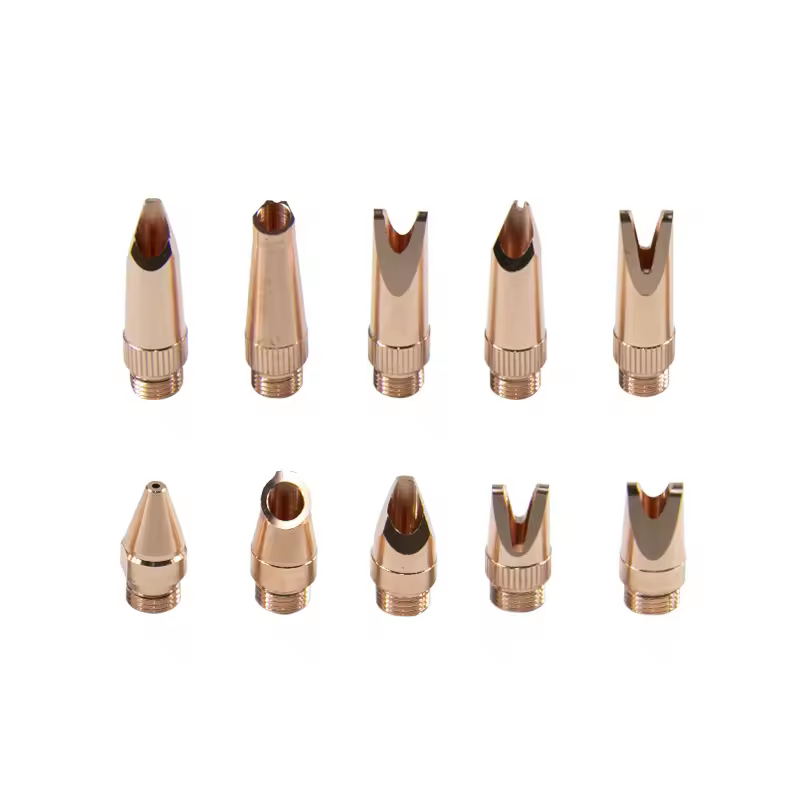 bullet Copper Nozzle for laser welding machine