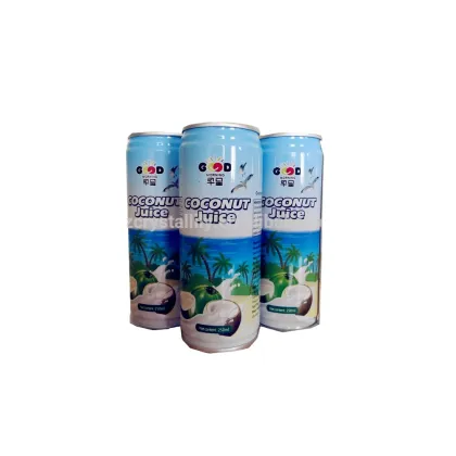 250ml canned coconut water drink coconut juice   factory price