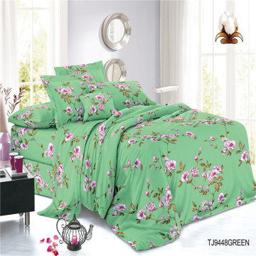 Anpassad polyester vävd digital tryck textil sängkläder